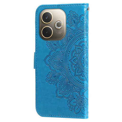 For Oppo A5 Pro 4G (Global) / 5G (Global) / A5 Energy 5G (China) Case Floral Pattern PU Leather Wallet Stand Phone Cover