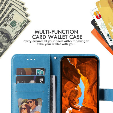 For Oppo A5 Pro 4G (Global) / 5G (Global) / A5 Energy 5G (China) Case Floral Pattern PU Leather Wallet Stand Phone Cover