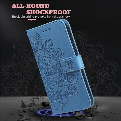 For Oppo A5 Pro 4G (Global) / 5G (Global) / A5 Energy 5G (China) Case Floral Pattern PU Leather Wallet Stand Phone Cover