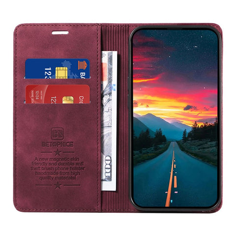 BETOPNICE 003 For Oppo A5 Pro 4G (Global) / 5G (Global) / A5 Energy 5G (China) Case RFID Blocking Wallet Stand Leather Phone Cover