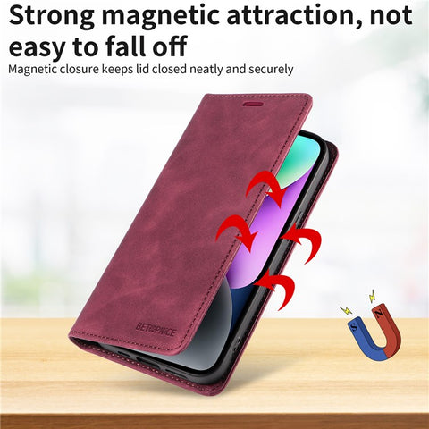 BETOPNICE 003 For Oppo A5 Pro 4G (Global) / 5G (Global) / A5 Energy 5G (China) Case RFID Blocking Wallet Stand Leather Phone Cover