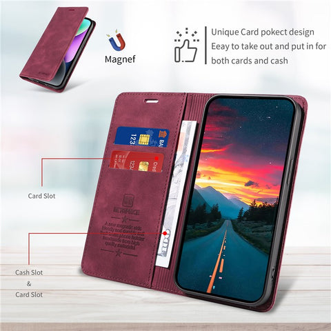 BETOPNICE 003 For Oppo A5 Pro 4G (Global) / 5G (Global) / A5 Energy 5G (China) Case RFID Blocking Wallet Stand Leather Phone Cover
