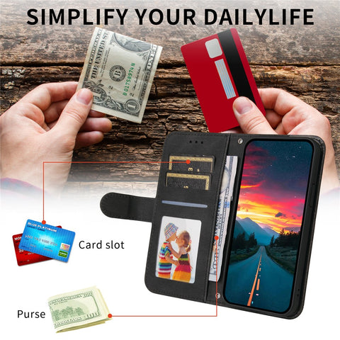 For Oppo A5 Pro 4G (Global) / 5G (Global) / A5 Energy 5G (China) Leather Wallet Cases Skin Touch Phone Cover Stand with Strap