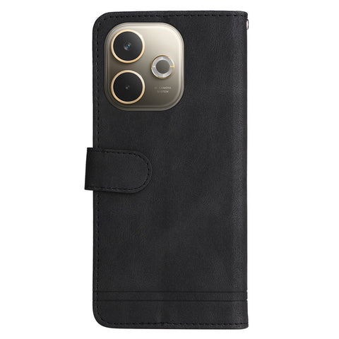 For Oppo A5 Pro 4G (Global) / 5G (Global) / A5 Energy 5G (China) Leather Wallet Cases Skin Touch Phone Cover Stand with Strap