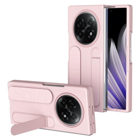 For Oppo Find N5 5G Phone Case Kickstand Wristband PC Silicone Mobile Cover