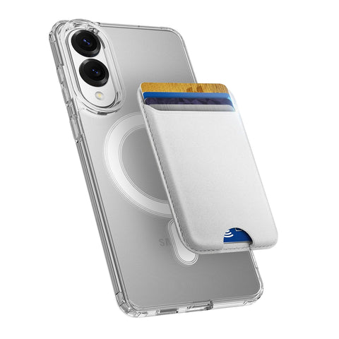 For Samsung Galaxy S25 Edge Clear Phone Magnetic Case TPU+Acrylic Back Cover