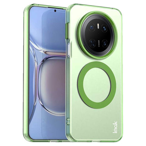 IMAK For Huawei Mate 70 Magnetic Case Candy Color Anti Drop TPU + PET Back Cover