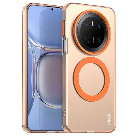 IMAK For Huawei Mate 70 Magnetic Case Candy Color Anti Drop TPU + PET Back Cover
