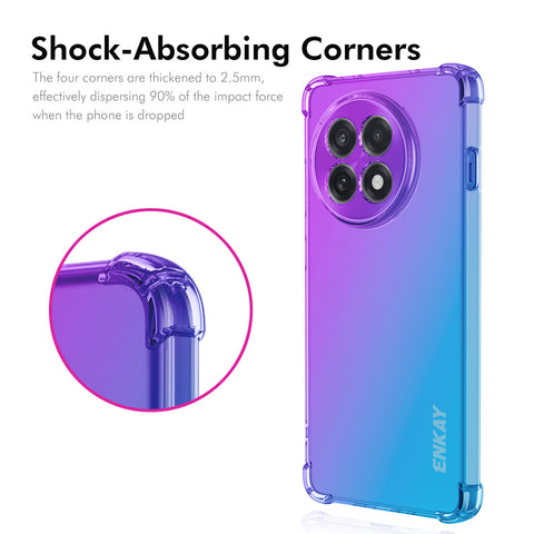 ENKAY For OnePlus Ace 5 5G / OnePlus Ace 5 Pro 5G / OnePlus 13R 5G TPU Case  Thickened Four Corner Drop-proof Phone Back Cover