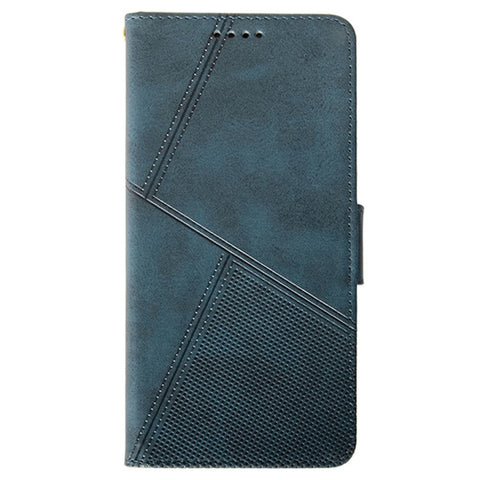 IDEWEI For Motorola Moto E15 4G Case Leather Wallet Phone Cover Stand Calf Texture