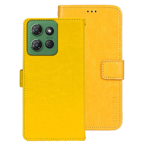 IDEWEI For Motorola Moto G Power (2025) Stand Case Crazy Horse Texture Leather Phone Cover