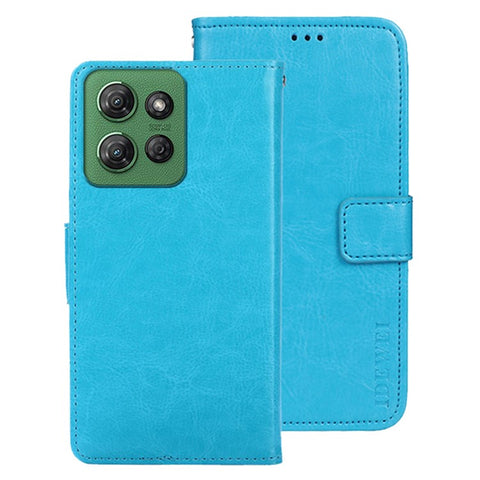 IDEWEI For Motorola Moto G Power (2025) Stand Case Crazy Horse Texture Leather Phone Cover