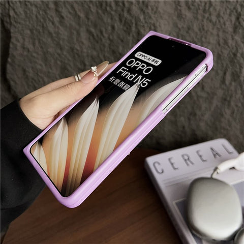 For Oppo Find N5 5G Magnetic Case Skin-Touch Matte Hard PC Phone Cover