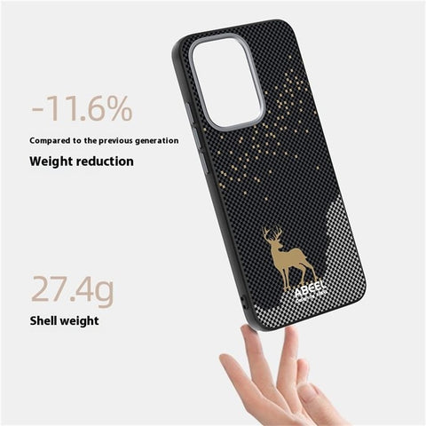 ABEEL For Oppo Reno13 5G (Global) Magnetic Case Ultra Slim PC TPU Phone Back Cover