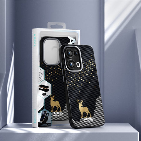 ABEEL For Oppo Reno13 5G (Global) Magnetic Case Ultra Slim PC TPU Phone Back Cover