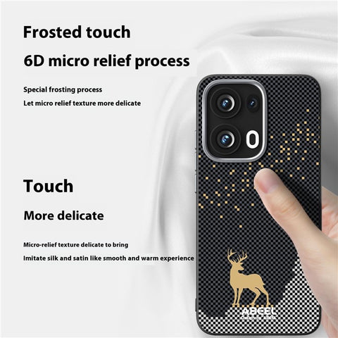 ABEEL For Oppo Reno13 Pro 5G Magnetic Case Ultra Slim PC TPU Phone Back Cover