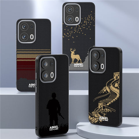 ABEEL For Oppo Reno13 Pro 5G Magnetic Case Ultra Slim PC TPU Phone Back Cover