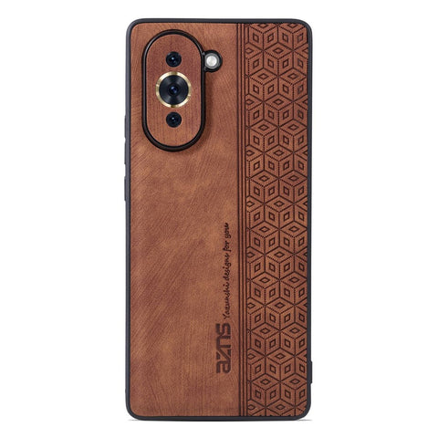 AZNS Imprinted Pattern Phone Cover for Huawei nova 10 4G, PU Leather Coated TPU Drop-proof Back Case