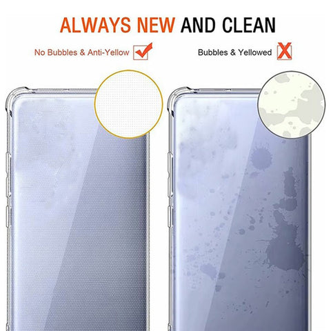 SHANWO For Google Pixel 7 5G TPU Clear Case 1.5mm Shockproof Mobile Back Cover