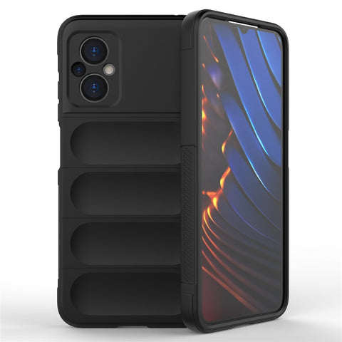 For Xiaomi Poco M4 5G / 4G Drop Protection Phone Case TPU Anti-scratch Cell Phone Back Cover