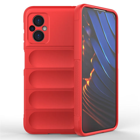 For Xiaomi Poco M4 5G / 4G Drop Protection Phone Case TPU Anti-scratch Cell Phone Back Cover