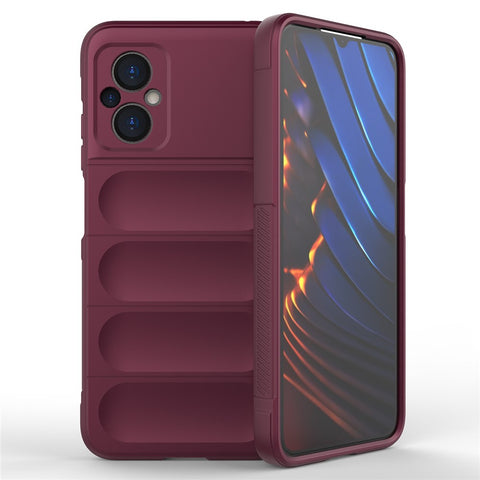For Xiaomi Poco M4 5G / 4G Drop Protection Phone Case TPU Anti-scratch Cell Phone Back Cover