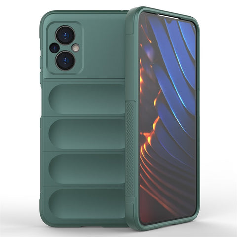For Xiaomi Poco M4 5G / 4G Drop Protection Phone Case TPU Anti-scratch Cell Phone Back Cover