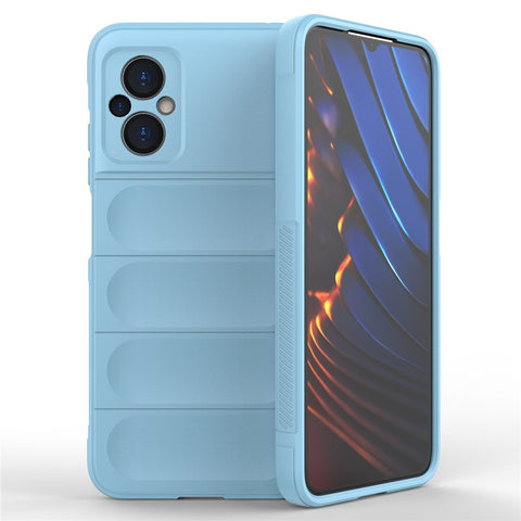 For Xiaomi Poco M4 5G / 4G Drop Protection Phone Case TPU Anti-scratch Cell Phone Back Cover