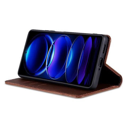 AZNS For Oppo A5 Pro 4G (Global) / 5G (Global) / A5 Energy 5G (China) Case Cowhide Texture PU Leather Wallet Phone Cover