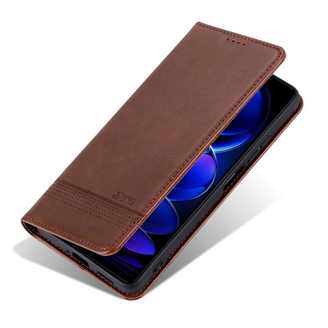 AZNS For Oppo A5 Pro 4G (Global) / 5G (Global) / A5 Energy 5G (China) Case Cowhide Texture PU Leather Wallet Phone Cover