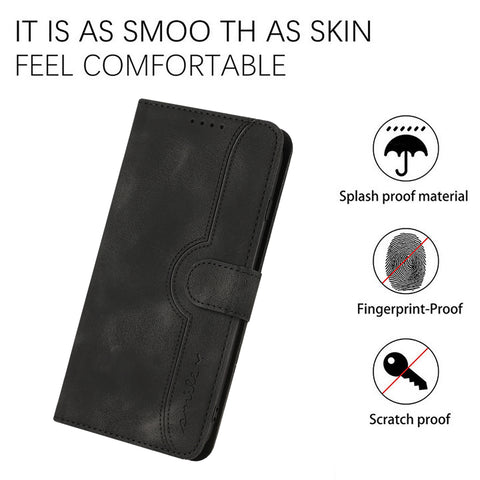 For Motorola Moto G14 4G / Motorola Moto G54 (China) 5G / Motorola Moto G64 5G / Motorola Moto G64y 5G / Motorola Moto G54 5G Leather Case Wallet Stand Smile Imprinted Phone Cover with Strap