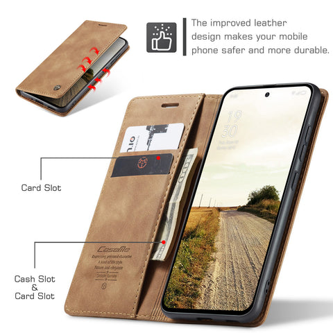 CASEME For Oppo Reno13 5G (Global) Wallet Case  013 Series PU Leather Phone Cover Stand