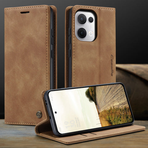 CASEME For Oppo Reno13 5G (Global) Wallet Case  013 Series PU Leather Phone Cover Stand