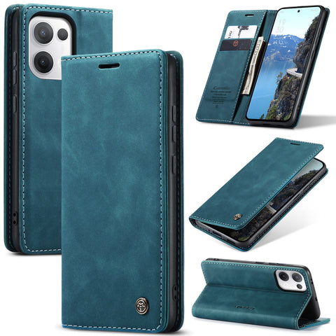 CASEME For Oppo Reno13 5G (Global) Wallet Case  013 Series PU Leather Phone Cover Stand