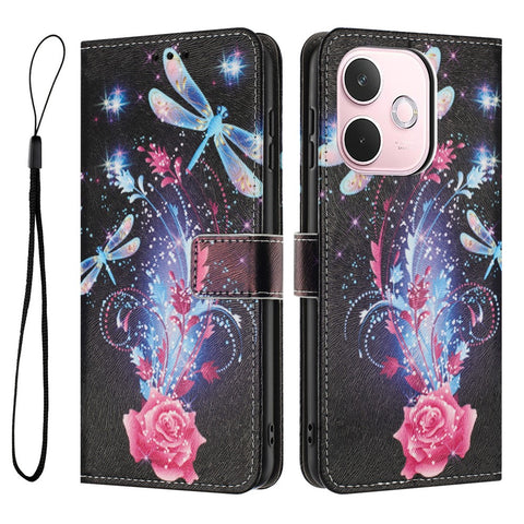 YX-2501 For Oppo A5 Pro 4G (Global) / 5G (Global) / A5 Energy 5G (China) Case Pattern Printing PU Leather Phone Cover