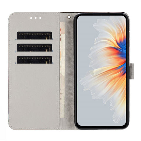 YX-2501 For Oppo A5 Pro 4G (Global) / 5G (Global) / A5 Energy 5G (China) Case Pattern Printing PU Leather Phone Cover