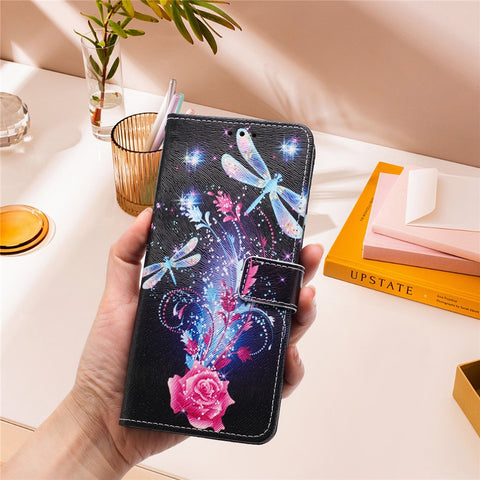 YX-2501 For Oppo A5 Pro 4G (Global) / 5G (Global) / A5 Energy 5G (China) Case Pattern Printing PU Leather Phone Cover