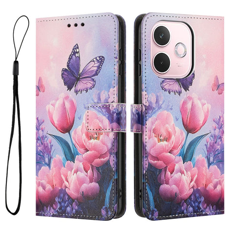 YX-2501 For Oppo A5 Pro 4G (Global) / 5G (Global) / A5 Energy 5G (China) Case Pattern Printing PU Leather Phone Cover