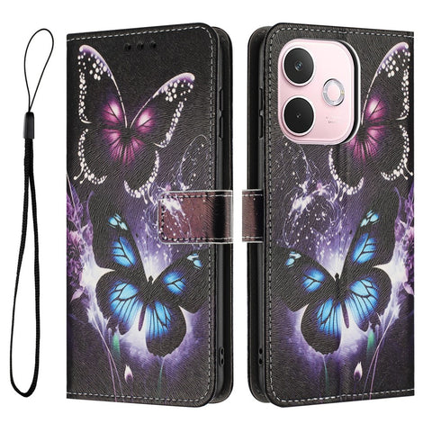 YX-2501 For Oppo A5 Pro 4G (Global) / 5G (Global) / A5 Energy 5G (China) Case Pattern Printing PU Leather Phone Cover