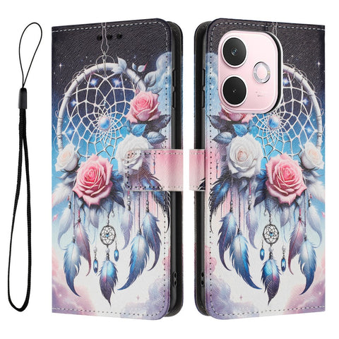 YX-2501 For Oppo A5 Pro 4G (Global) / 5G (Global) / A5 Energy 5G (China) Case Pattern Printing PU Leather Phone Cover