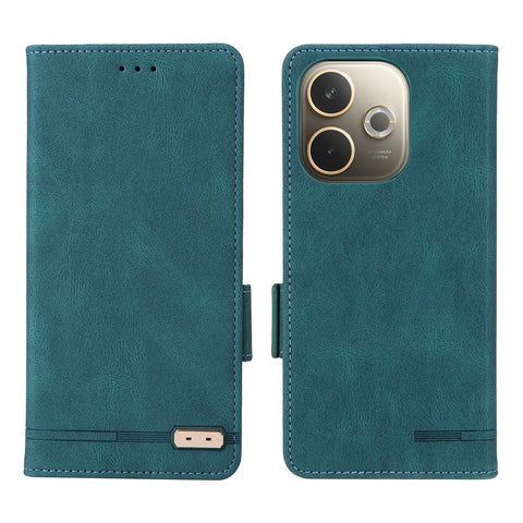For Oppo A5 Pro 4G (Global) / 5G (Global) / A5 Energy 5G (China) Case Leather Wallet Flip Phone Cover with Hardware Decor