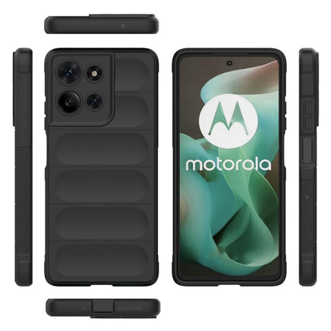 For Motorola Moto G75 5G Case Anti-Drop Soft TPU Rugged Phone Back Cover