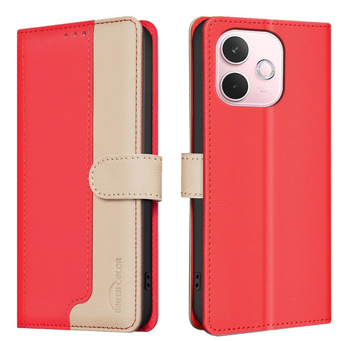 BINFEN COLOR BF33 For Oppo A5 Pro 4G (Global) / 5G (Global) / A5 Energy 5G (China) Leather Case RFID Blocking Wallet Stand Phone Cover