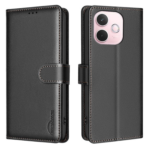 BINFEN COLOR BF32 For Oppo A5 Pro 4G (Global) / 5G (Global) / A5 Energy 5G (China) Leather Case Wallet RFID Blocking Phone Cover