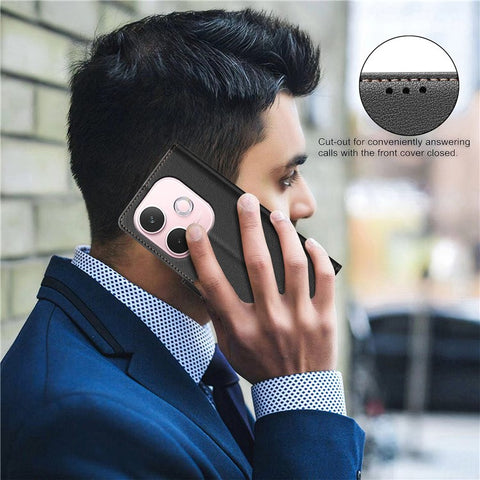 BINFEN COLOR BF32 For Oppo A5 Pro 4G (Global) / 5G (Global) / A5 Energy 5G (China) Leather Case Wallet RFID Blocking Phone Cover