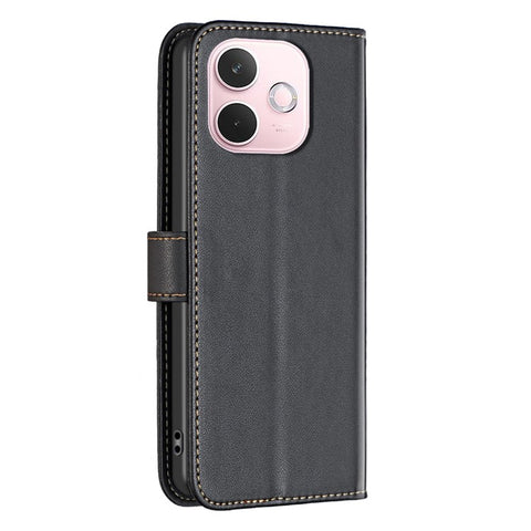 BINFEN COLOR BF17 For Oppo A5 Pro 4G (Global) / 5G (Global) / A5 Energy 5G (China) Case Wallet Folio Flip Leather Cover