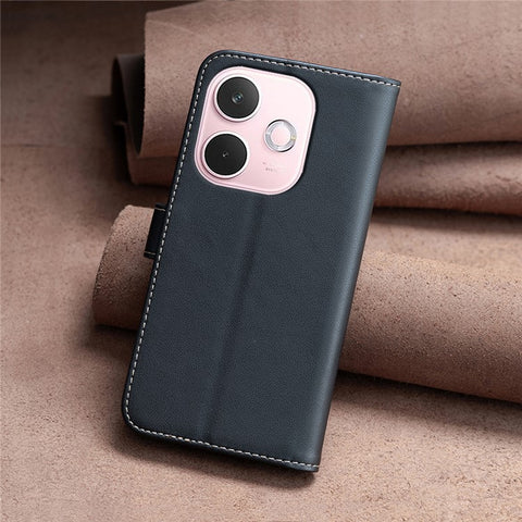 BINFEN COLOR BF17 For Oppo A5 Pro 4G (Global) / 5G (Global) / A5 Energy 5G (China) Case Wallet Folio Flip Leather Cover