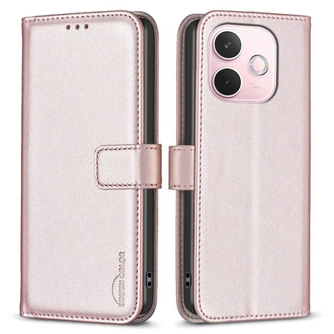 BINFEN COLOR BF17 For Oppo A5 Pro 4G (Global) / 5G (Global) / A5 Energy 5G (China) Case Wallet Folio Flip Leather Cover