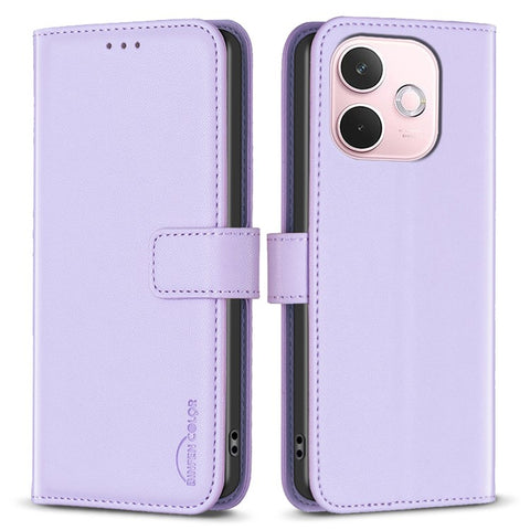 BINFEN COLOR BF17 For Oppo A5 Pro 4G (Global) / 5G (Global) / A5 Energy 5G (China) Case Wallet Folio Flip Leather Cover
