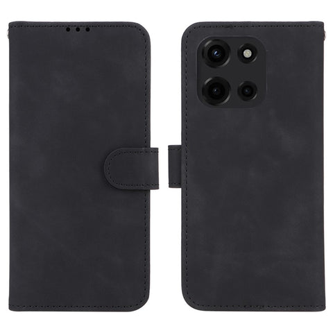 For Motorola Edge 60 5G / 60 Fusion 5G Leather Case Skin Feel Anti Drop Wallet Flip Phone Cover